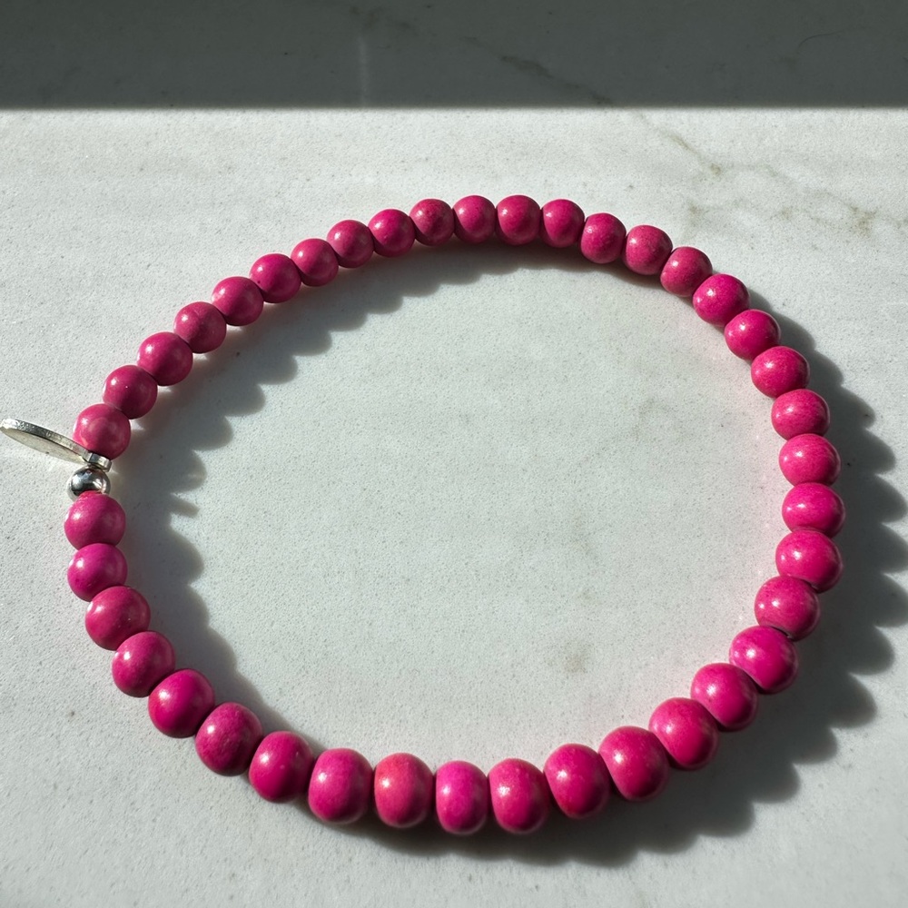 Pink bracelet 6.25